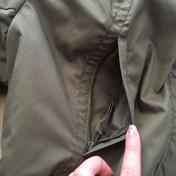 ⭐️ Women’s Field Jacket Removeable Hood Belt Khaki - Picture 11 of 16